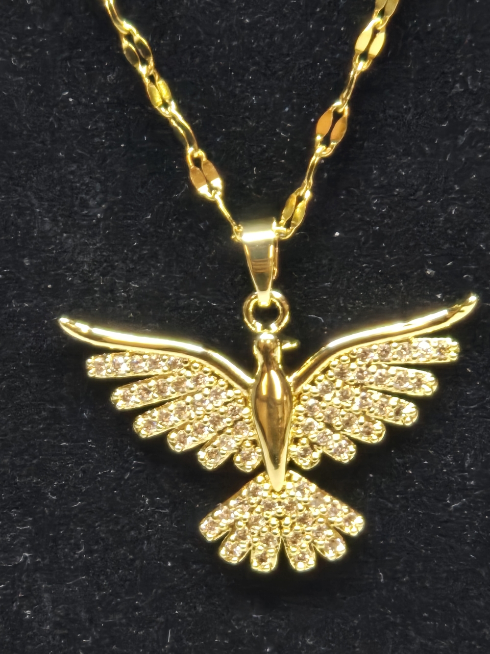 Crystal Phoenix Necklace Gift Set-Symbol Of Strength